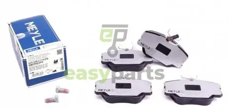 Колодки гальмівні (передні) MB (W124/W201) 84-98 MEYLE 025 209 4119/PD