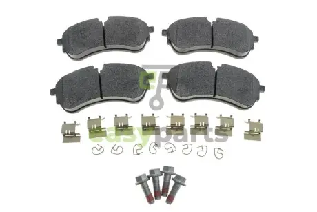 Колодки гальмівні (передні/задні) VW Crafter/MAN TGE 16- MEYLE 025 221 4721/PD