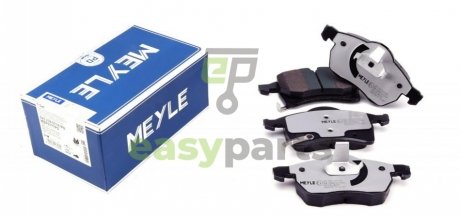 Комплект гальмівних колодок з 4 шт. дисків MEYLE 025 230 5719/PD (фото 1)