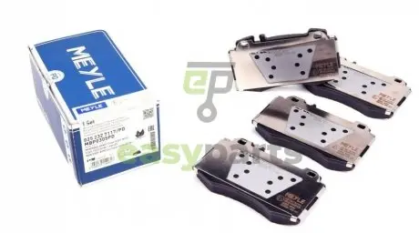 Колодки гальмівні (передні) MB S-class (W220) 98-05 MEYLE 025 232 7117/PD