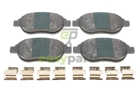 Колодки гальмівні (передні) Citroen Berlingo 00-11/C4 1.6 THP/VTi 04-/Peugeot 207/307 02- (Bosch) MEYLE 025 236 0019/PD