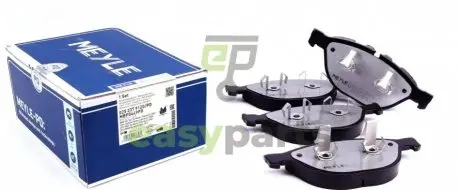 Колодки гальмівні (передні) BMW 5 (E60)/6 (E63)/7 (E65/E66/E67) 04- MEYLE 025 237 9120/PD