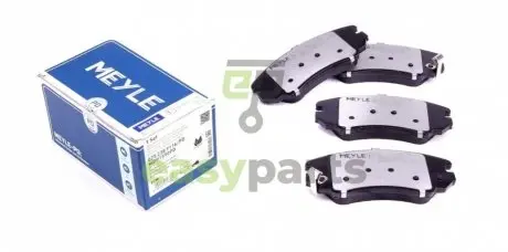 Колодки гальмівні (передні) Hyundai Sonata/Tucson/Kia Sportage 01- MEYLE 025 238 9116/PD