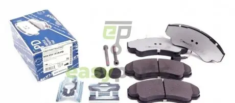 Колодки гальмівні (передні) Citroen Jumper/Fiat Ducato/Peugeot Boxer 02- R16 MEYLE 025 239 1919/PD