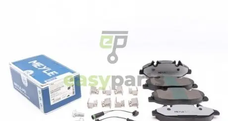 Колодки гальмівні (передні) MB Vito (W639) 03- (Platinum) MEYLE 025 240 0720/PD