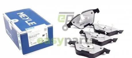 Колодки гальмівні (передні) BMW 3 (E90-E93) 04-13 MEYLE 025 241 6120/PD