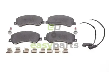 Колодки гальмівні (передні) Ford Transit 06- (RWD) (Bosch)/(з датчиками) MEYLE 025 244 8419/PD