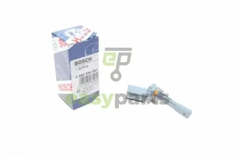 Датчик ABS (задній) Skoda Superb II/VW Golf VI/Passat 08- (L) BOSCH 0986594561