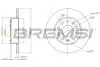 Гальмівний диск зад. Caddy III (260x12) BREMSI CD7276S (фото 1)