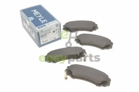 Колодки гальмівні (передні) Hyundai Sonata/Tucson/Kia Sportage 01- MEYLE 025 238 9116/W