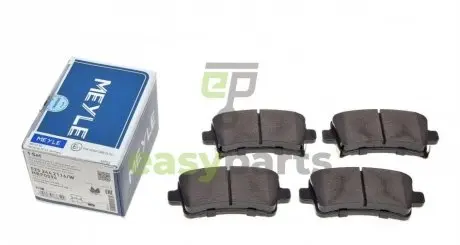 Колодки гальмівні (задні) Opel Insignia 08- MEYLE 025 244 2116/W