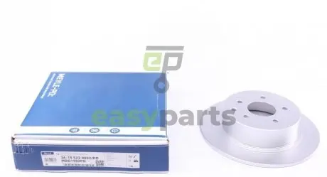 Диск гальмівний (задній) Nissan Juke 10-/Qashqai 07- MEYLE 36-15 523 0052/PD