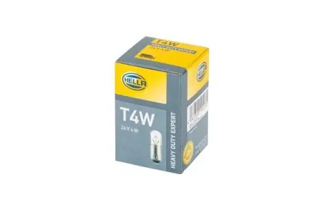T4W Heavy Duty 24V 4W автолампа HELLA 8GP002067261