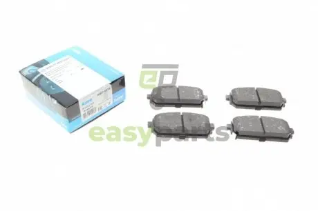 Колодки гальмівні (задні) Kia Carens III 06- (100.7x42) KAVO PARTS KBP-4019