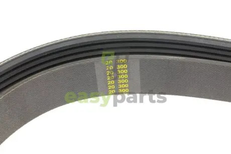 Ремінь генератора Land Rover Range Rover III 4.4 D 10-12 (6PK2515) HUTCHINSON 2515 K 6