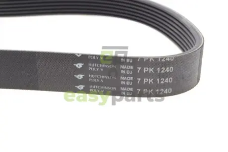 Ремінь генератора Renault Twingo 0.9TCe 14- HUTCHINSON 1240 K 7
