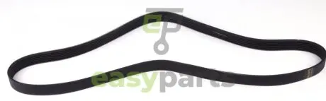 Ремінь генератора Renault Kangoo 1.9dTi/dCi 01- (6PK1212) HUTCHINSON 1212 K 6