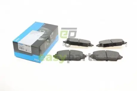 Колодки гальмівні (передні) Chevrolet Aveo 1.2-1.6 11- (142x54) KAVO PARTS KBP-1021