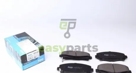 Колодки гальмівні (передні) Honda Accord VIII/IX 07- KAVO PARTS KBP-2050
