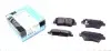 Колодки гальмівні (задні) Hyundai Accent/Elantra/Sonata/Tucson/ Kia Rio/Ceed (Akebono) KAVO PARTS KBP-3025 (фото 1)