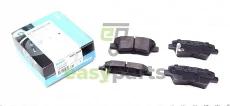 Колодки гальмівні (задні) Hyundai Accent/Elantra/Sonata/Tucson/ Kia Rio/Ceed (Akebono) KAVO PARTS KBP-3025