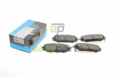Колодки гальмівні (передні) Hyundai ix55 3.0 CRDi 3.8 V6 24V 08-12/Veracruz 3.8 V6 24V 06-12 KAVO PARTS KBP-3039