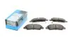 Колодки гальмівні (передні) Hyundai i10 08- (132.5x44) KAVO PARTS KBP-3047 (фото 1)