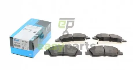 Колодки гальмівні (передні) Hyundai i10 08- (132.5x44) KAVO PARTS KBP-3047