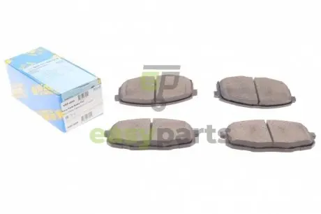 Колодки гальмівні (передні) Kia Ceed 07-/Carens 03-07 (130x56) KAVO PARTS KBP-4004