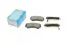 Колодки гальмівні (передні) Nissan Almera 1.4/1.6/2.0D 95-00 (к-кт) KAVO PARTS KBP-6508 (фото 1)