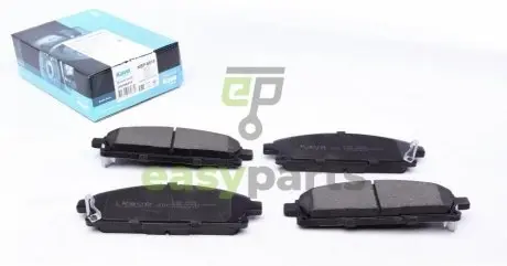 Колодки гальмівні (передні) Nissan X-Trail 01-13/Pathfinder 97-04 KAVO PARTS KBP-6515