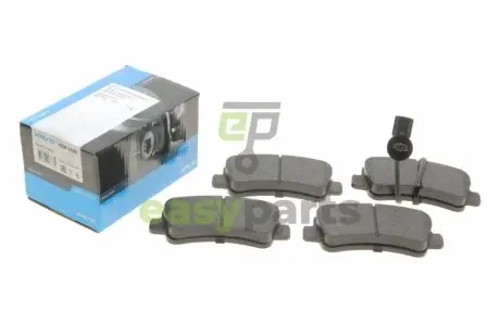 Колодки гальмівні (задні) Renault Master III/Opel Movano B 2.3 CDTI 10- (однокатк.) KAVO PARTS KBP-6590