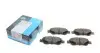 Колодки гальмівні (передні) Citroen С1/Peugeot 107/Toyota Aygo 05- KAVO PARTS KBP-9024 (фото 1)