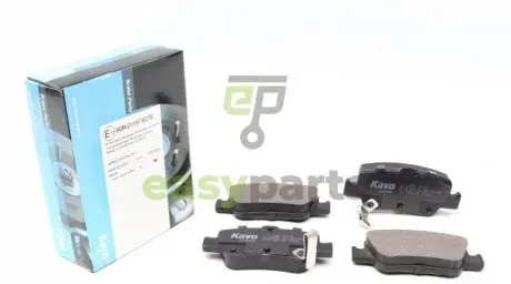 Колодки гальмівні (задні) Toyota Auris 06-/Corolla 1.3-2.0D 12- (Bosch) KAVO PARTS KBP-9104