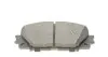 Колодки гальмівні (передні) Toyota Prius 08- (Akebono) KAVO PARTS KBP-9140 (фото 3)