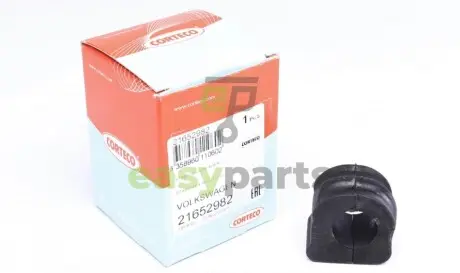 Втулка стабілізатора (переднього) Audi A3/TT/Skoda Octavia/Bora/VW Golf (d=19mm) CORTECO 21652982