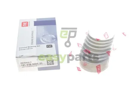 Вкладиші шатунні Renault Kangoo 1.5dci (+0.50) = 6138505000 NPR 181 038 0001 21