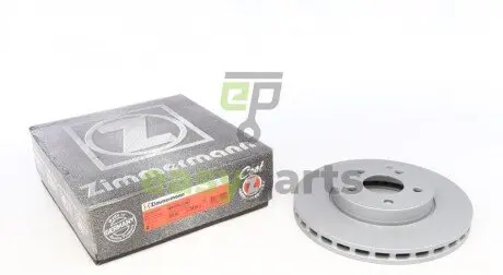 Диск гальмівний (передній) MB E-class (W211/S211) 02-09 (295x28) (з покриттям) (вентил.) ZIMMERMANN 400.3619.20