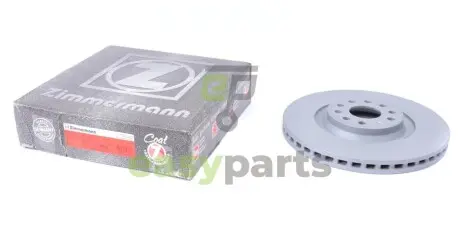 Диск гальмівний (передній) Audi A3/Skoda Octavia/VW Golf 13-/Passat 08- (340x30)(з покриттям)(вент.) ZIMMERMANN 600.3243.20