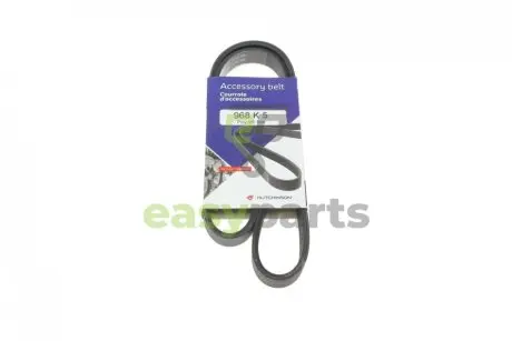 Ремінь генератора Fiat Scudo 2.0 JTD 99-06 (5PK968) HUTCHINSON 968 K 5