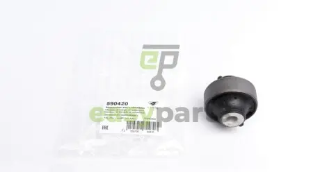 Сайлентблок важеля (переднього/знизу/ззаду) Nissan Micra 02-10/Note 06-13 HUTCHINSON 590420