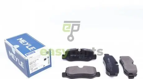 Колодки гальмівні (задні) MB Vito (W447) 14- MEYLE 025 221 0118