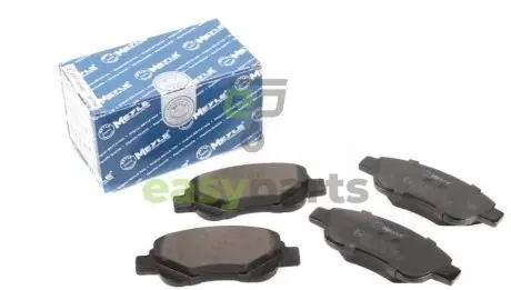 Колодки гальмівні (передні) Citroen С1/Peugeot 107/Toyota Aygo 05- (Bosch) MEYLE 025 239 5917