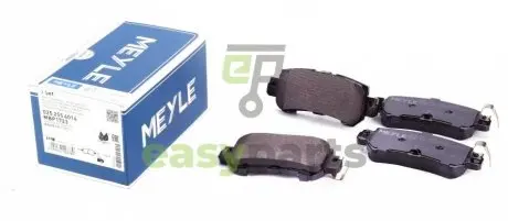 Фото колодки гальмівні (задні) Mazda CX5 11- / CX3 15- (Akebono) MEYLE 025 255 4014 Колодки гальмівні (задні) Mazda CX5 11- / CX3 15- (Akebono) MEYLE 025 255 4014