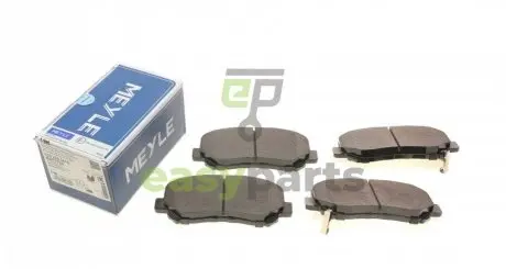 Колодки гальмівні (передні) Mazda CX-5 11- (Akebono) MEYLE 025 255 6416