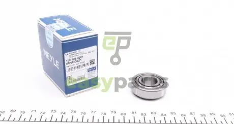 Підшипник маточини (задньої) Audi 80 -91/VW Golf/Jetta -02 (17.5x40x15) MEYLE 100 405 0201