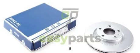 Диск гальмівний (передній) VW Passat 96-05 (280x22) MEYLE 183 521 1017/PD