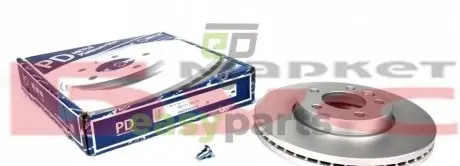 Диск гальмівний (передній) VW T5 (308x29.5) Platinum MEYLE 183 521 1053/PD