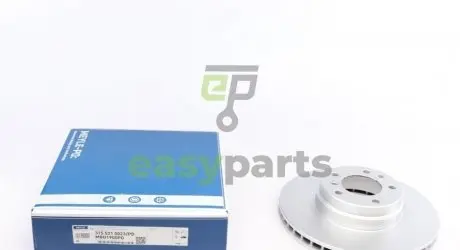 Диск гальмівний (передній) BMW 7 (E38) 94-01 (316x28) MEYLE 315 521 0023/PD