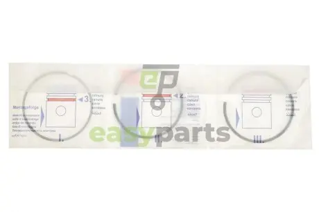 Кільця поршневі Fiat Doblo/Opel Combo 2.0D/CDTI 10- (83.00mm/1.5-1.5-2.0) = 8935090000 NPR 120 035 0007 00